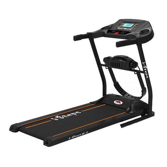 SNK FITNESS 3HP Motorized Treadmill with Massager  Suspension Track