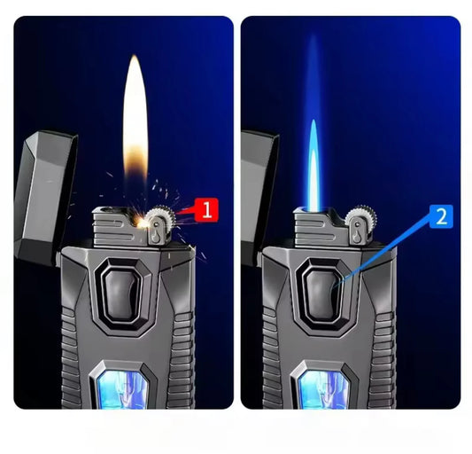 Creative Dual Flame Torch Jet Lighter