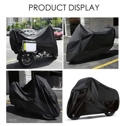 Purilite Select Full Size Waterproof Motorcycle Cover for 70cc & 125cc Bikes | Scratch Resistant Dust Protection Parking Cover
