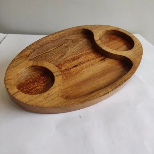 Ovel Shape " Wooden Platter "