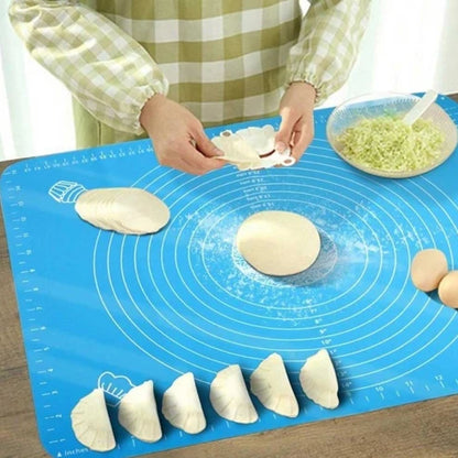 Multi-Use Silicone Baking Mat for Cake & Dough Rolling