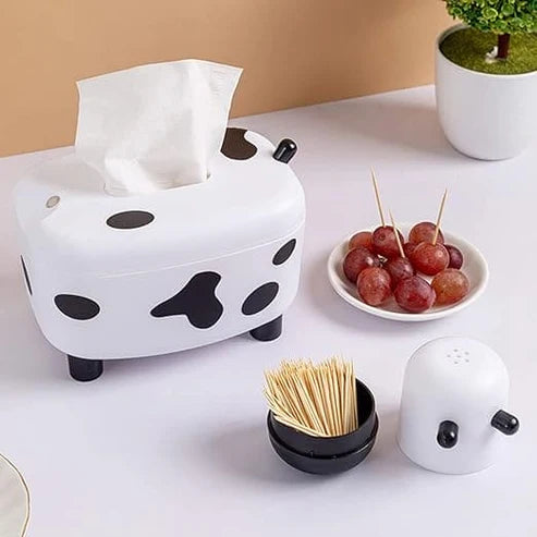 Multifunction Tissue Dispenser & Toothpick Holder