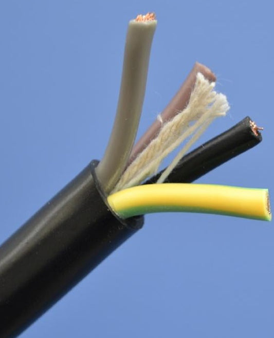 300/500V CU/PVC/PVC 3183Y 03 Core Flexible Cable (Coil of 90 Mtrs - 0.75mm)