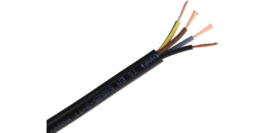 300/500V CU/PVC/PVC 3184Y 04 Core  Flexible Cable (Coil of 90 Mtrs - 0.75mm)