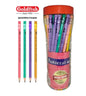 Goldfish Autocrat Special Edition 48 Pcs HB Pencils Plastic Jar (Triangular) with Eraser