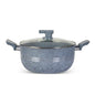 10 Pieces Non-Stick Marble Coated Innovant Casserole (Daigchi Baigona) Set