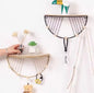 D Shape Wall Mounted Storage Shelf
