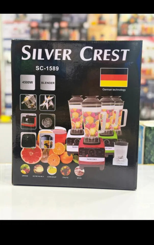 Silver Crest SC-1589 2-in-1 High-Speed Blender & Grinder