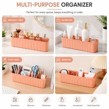 Multi Compartment Desktop Storage Box