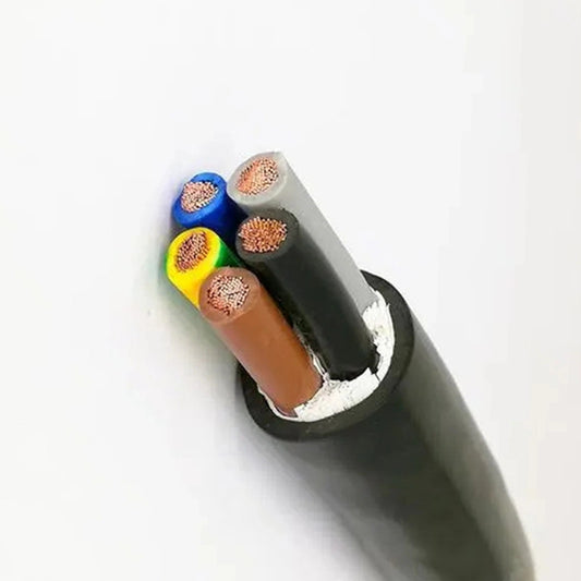 300/500V CU/PVC/PVC 3184Y 04 Core  Flexible Cable (Coil of 90 Mtrs - 2.5mm)