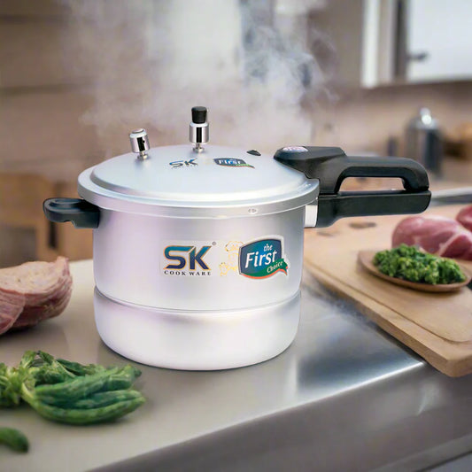 SK 2-in-1 Pre-Steamer Pressure Cooker Pearl Series