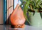 Salt Lamp Teardrop with Natural Wood Base