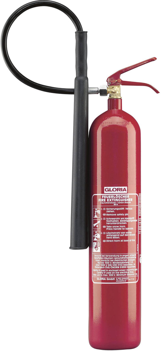 Gloria 5kg CO₂ Fire Extinguisher