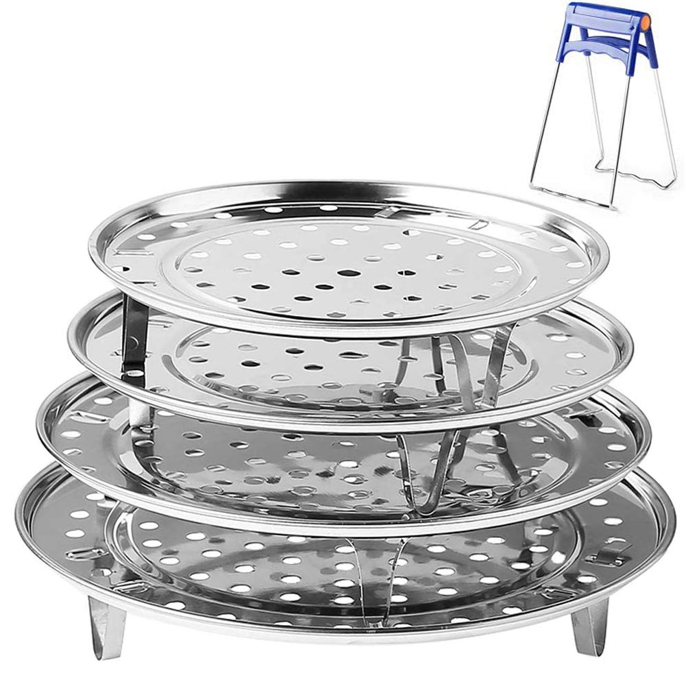 Large 12" Stainless Steel Steamer Rack
