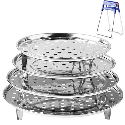 Large 12" Stainless Steel Steamer Rack