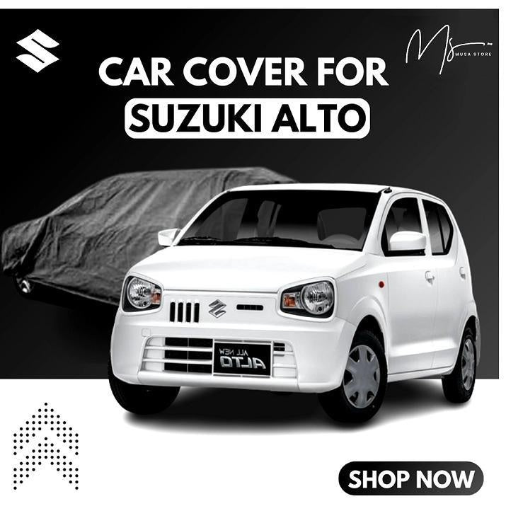 Purilite Select Premium Grey Car Cover for Suzuki Alto – Durable, Weather Resistant, Anti-Scratch