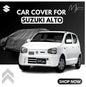 Purilite Select Premium Grey Car Cover for Suzuki Alto – Durable, Weather Resistant, Anti-Scratch