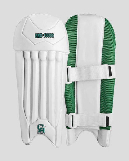 CA Pro 10000 Wicket Keeping Pads Lightweight Protection for Elite Reflexes
