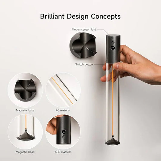 Wall Sticking Magnetic Wire Light