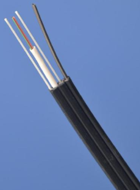 GYXFCH-8 LSZH+FRP G652D+Self Steel Wire 8 Core SM Cable (Mtr)