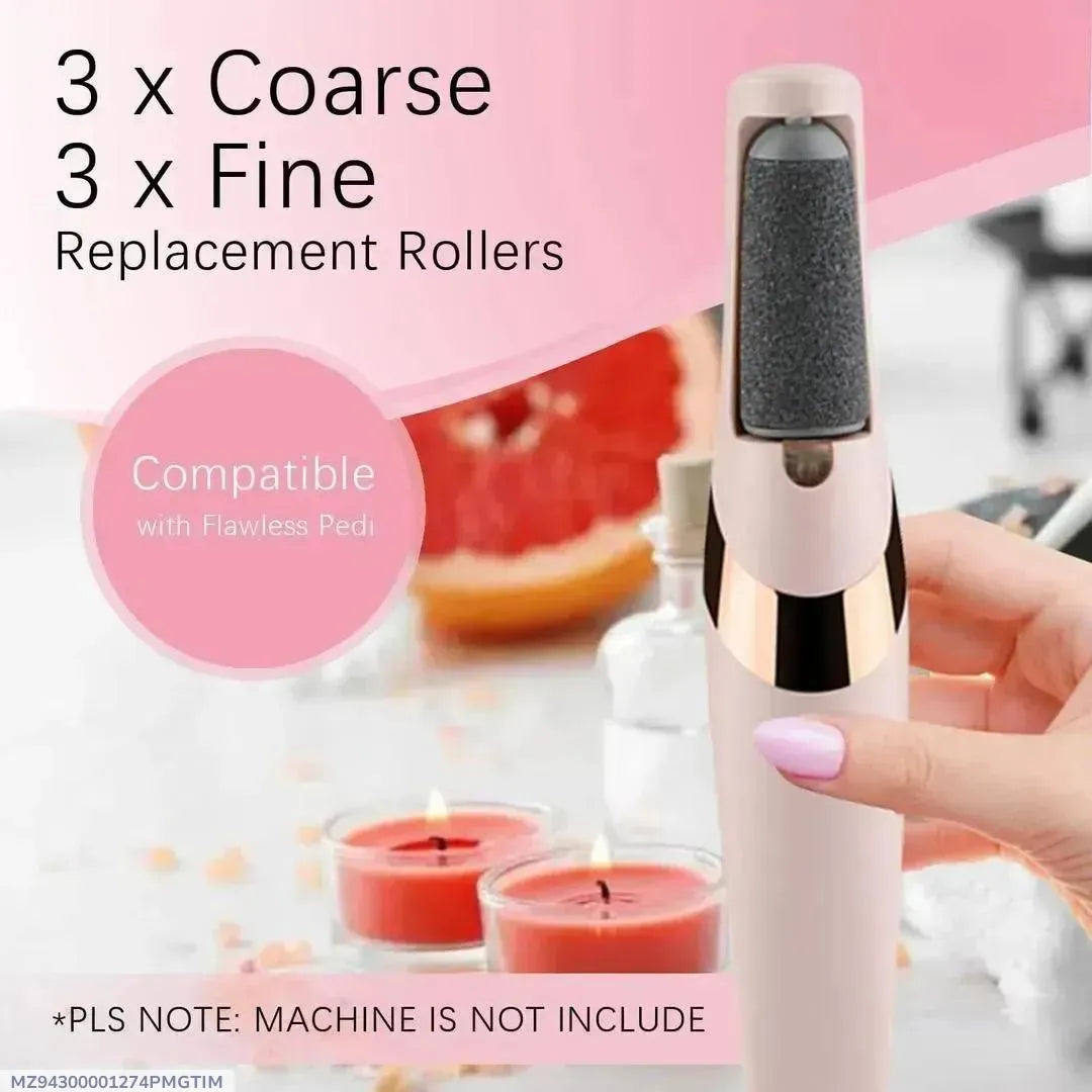 Purilite Select Easy Cleaning Electric Foot Exfoliating Scrubber