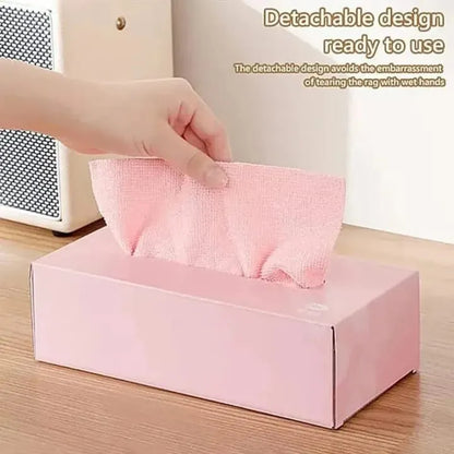 Tissue Box Set 20 Pcs Multi Color – Microfiber Cleaning Cloth Set