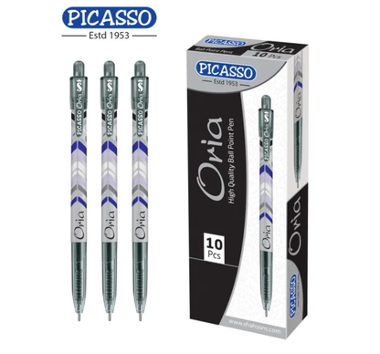 Picasso Oria High Quality Ball Pens – 10 Pcs Packet