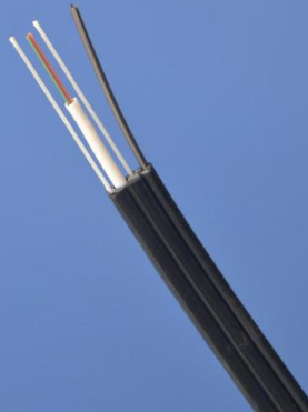 GYXFCH-24 LSZH+FRP G652D+Self Steel Wire 24 Core SM Cable (Mtr)