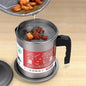 Stainless Steel Oil Strainer Pot with Filter for Cooking Oil Storage & Reuse