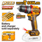 INGCO CDLI206681 Compact Brushless Cordless Drill