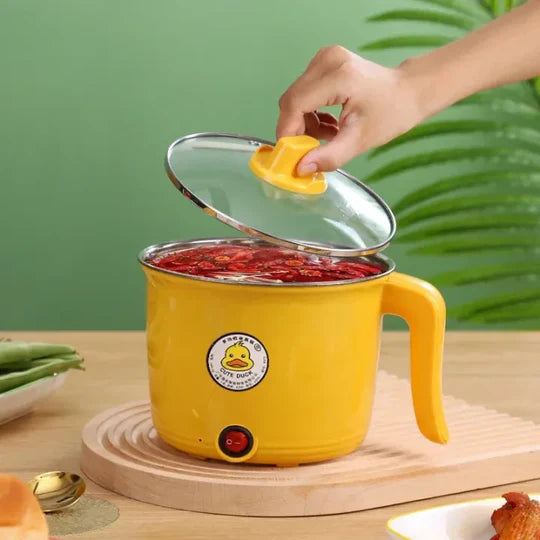 Multifunctional Electric Hot Pot Nonstick Hot Pot Cooker  Steamer