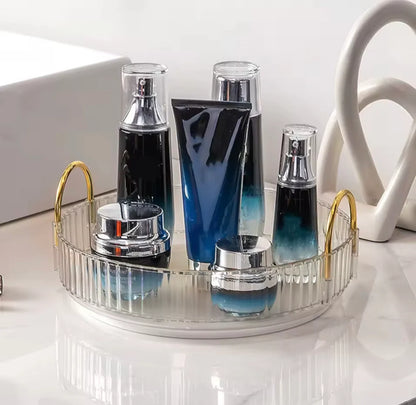 360° Rotating Cosmetic Display Case