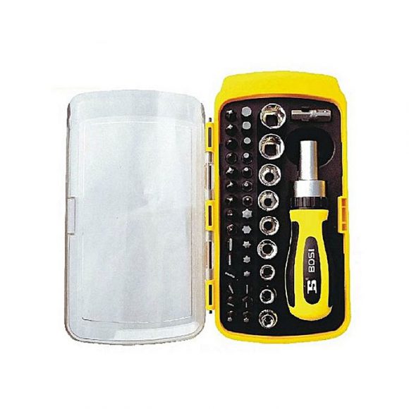 Bosi Tools 41-Piece Screwdriver and Socket Set