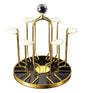 Revolving Mug Holder Stylish Iron Showcase Cup Rack for Mugs & Glasses