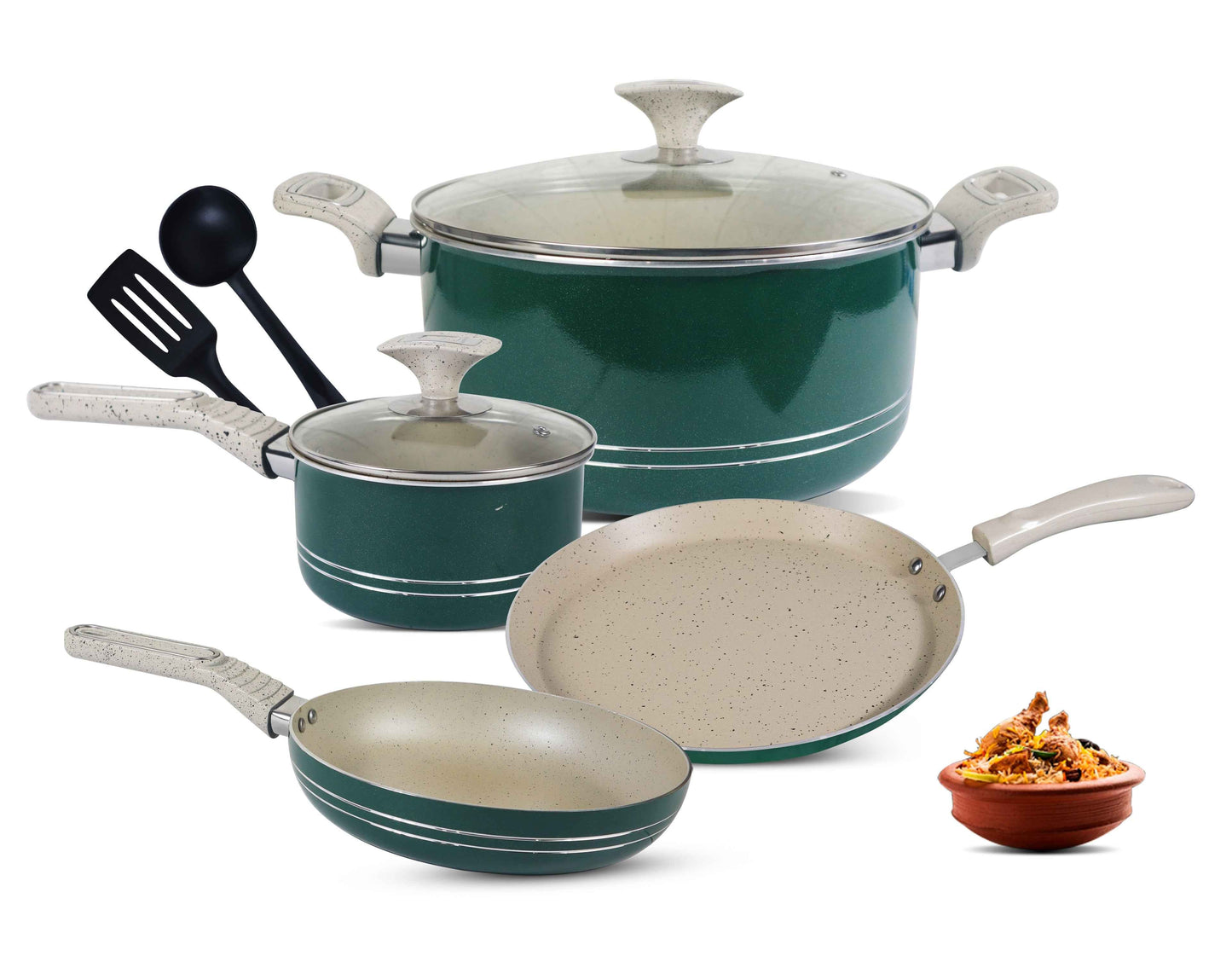 9-Piece Victoria Non-Stick Marble Coated Gift Set