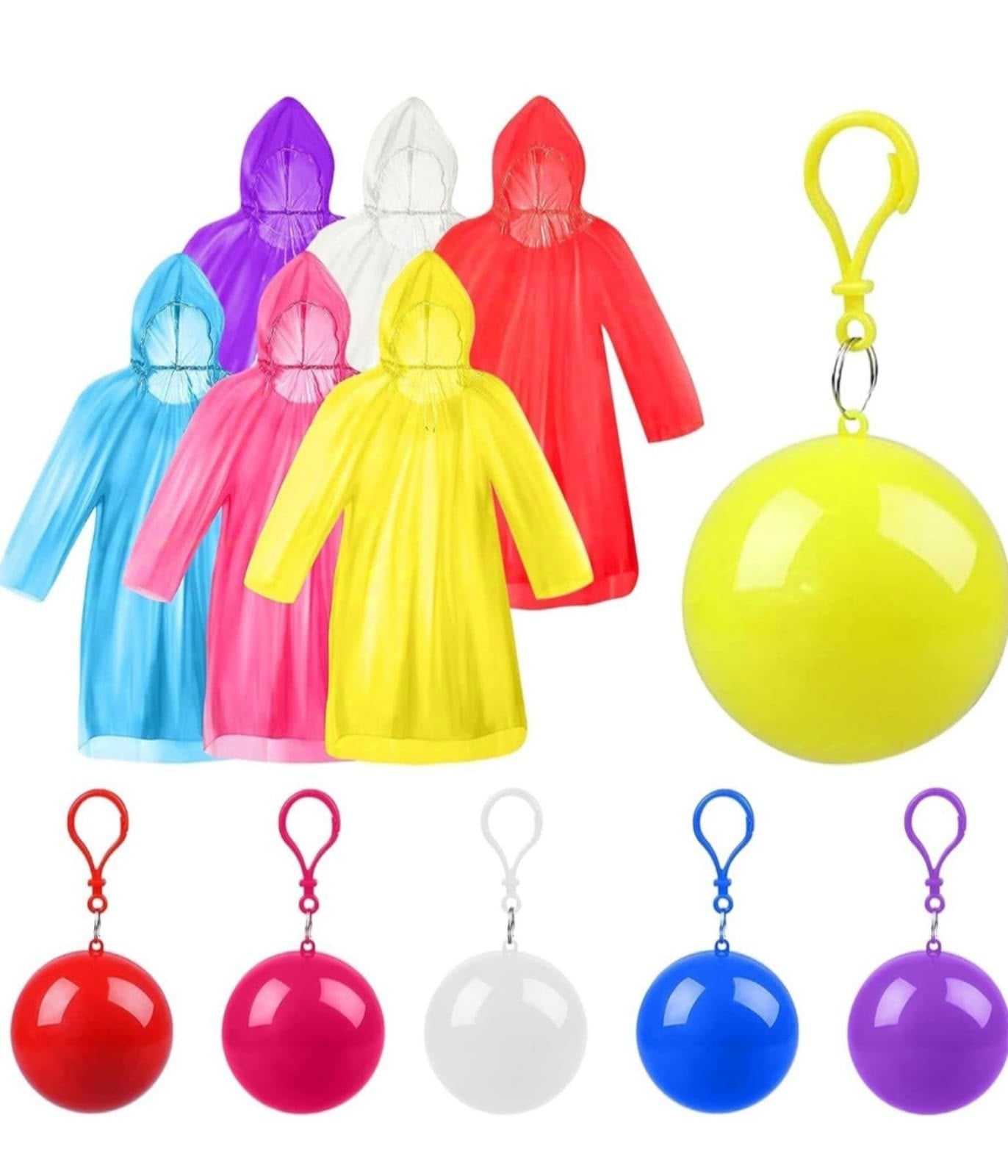 Mini Portable Ball Raincoat (Set of 2)