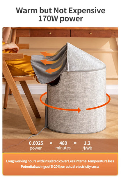 Purilite Select Foot Warmer Under Desk Heater
