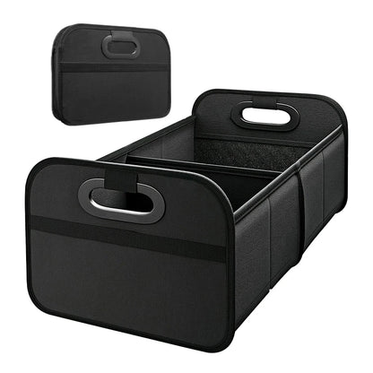 Purilite Select Foldable Car Trunk Organizer for SUV, Portable Storage Box with Pockets, Multi-Purpose Cargo Organizer for Camping, Travel & Vehicle Storage