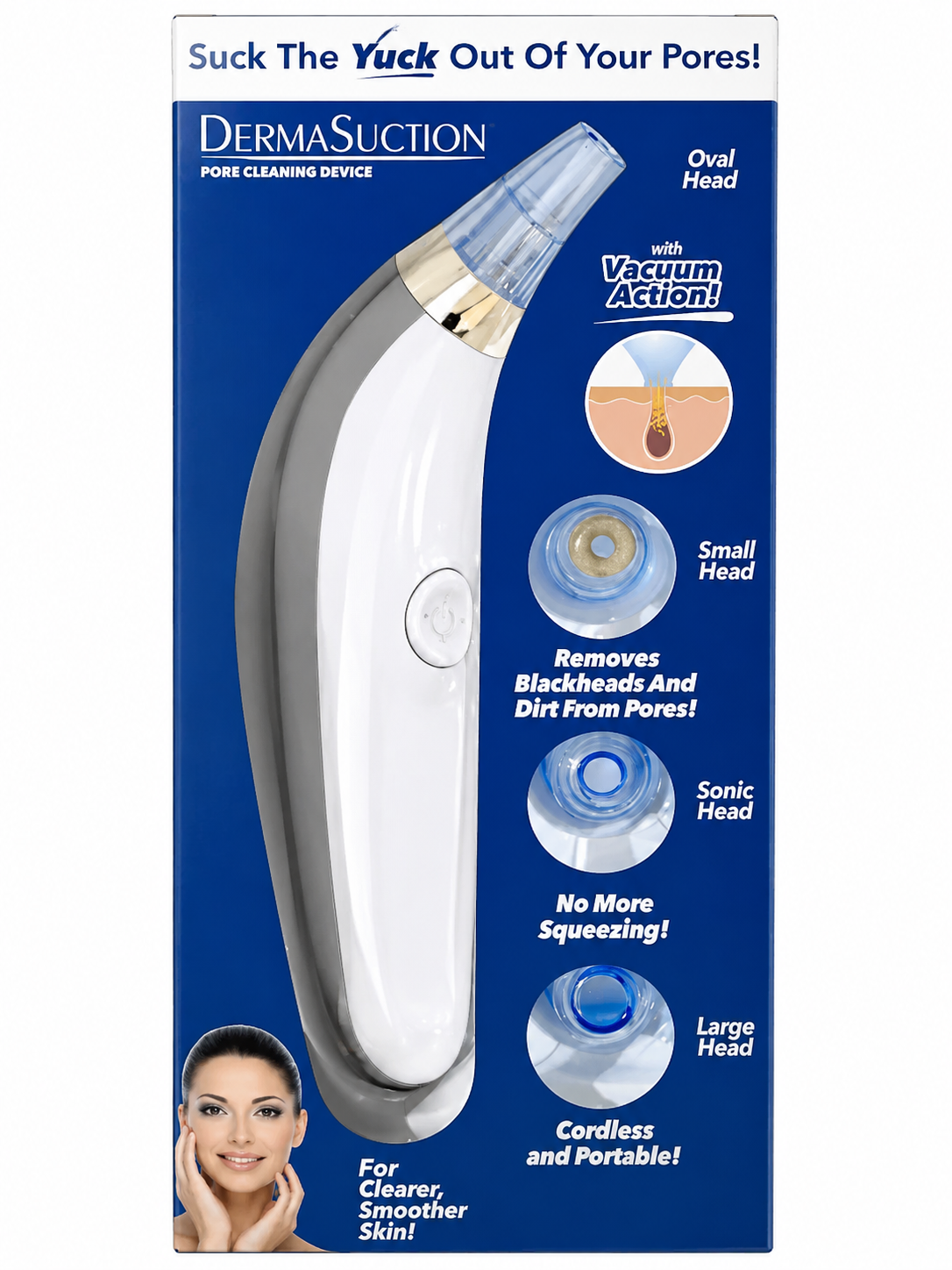 Derma Suction 4-in-1 Pore Cleaning Device