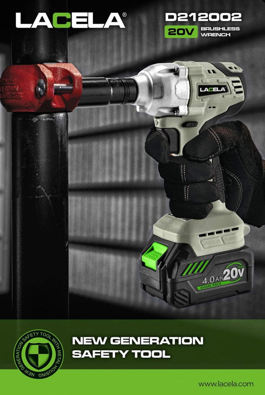 LACELA D212002 20V Brushless Wrench