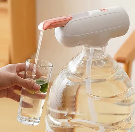Retractable USB Charging Water Pump Dispenser Portable Electric Water Bottle Pump