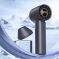 Purilite Select High-Speed Folding Refrigeration Fan – Digital Display Mini Portable USB Charging Fan
