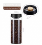 Purilite Select Vacuum Sealed Glass Storage Jar – Airtight Coffee Bean Container with Moisture-Proof Lid for Tea, Spices, and Dry Food Storage