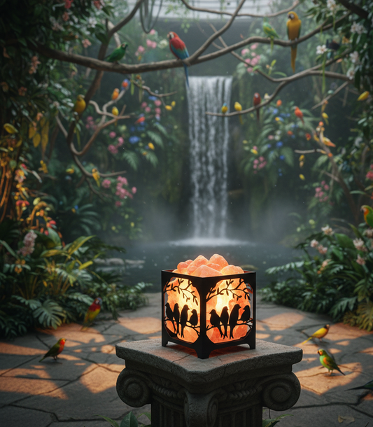 Salt Basket Lamp (Laser-Cut Design)