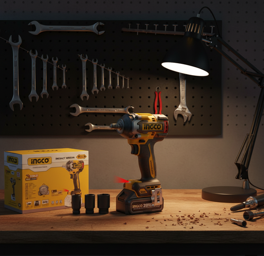 SUPER INGCO CIWLI20501 – 20V Cordless Impact Wrench | TOP600 Series