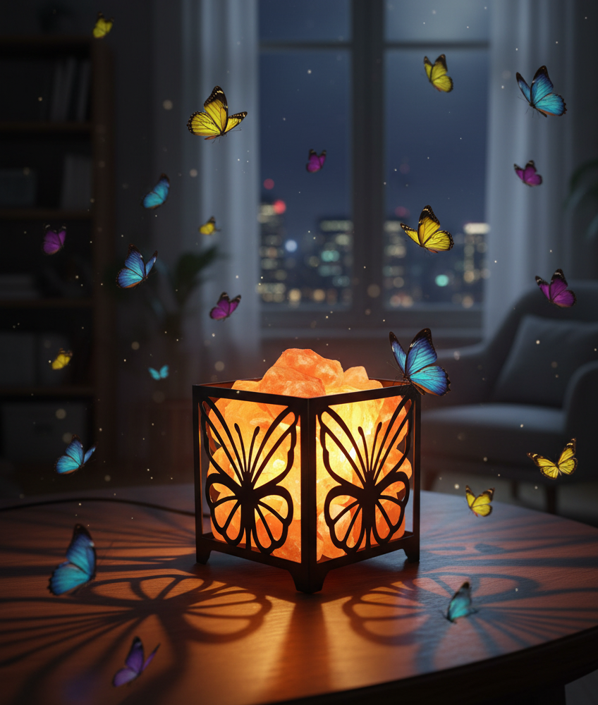 Salt Basket Lamp (Laser-Cut Design)