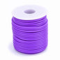 Purilite Select Hollow Rubber Cord Roll 2mm 3mm 4mm | Flexible Tubular Craft Cord for DIY Jewelry Making