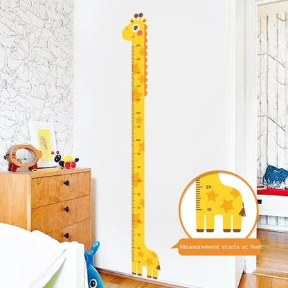 Purilite Select Cartoon Height Measure Wall Sticker
