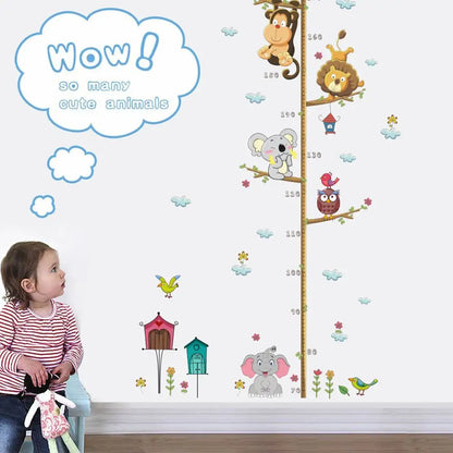 Purilite Select Cartoon Height Measure Wall Sticker