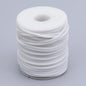 Purilite Select Hollow Rubber Cord Roll 2mm 3mm 4mm | Flexible Tubular Craft Cord for DIY Jewelry Making
